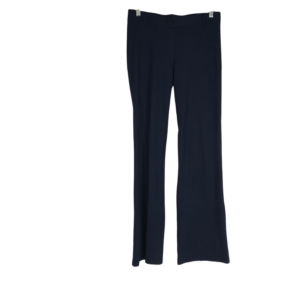 Betabrand Dress Pant Stretch Women Small Navy Blue Straight Leg Stretch